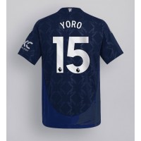 Manchester United Leny Yoro #15 Auswärtstrikot 2024-25 Kurzarm